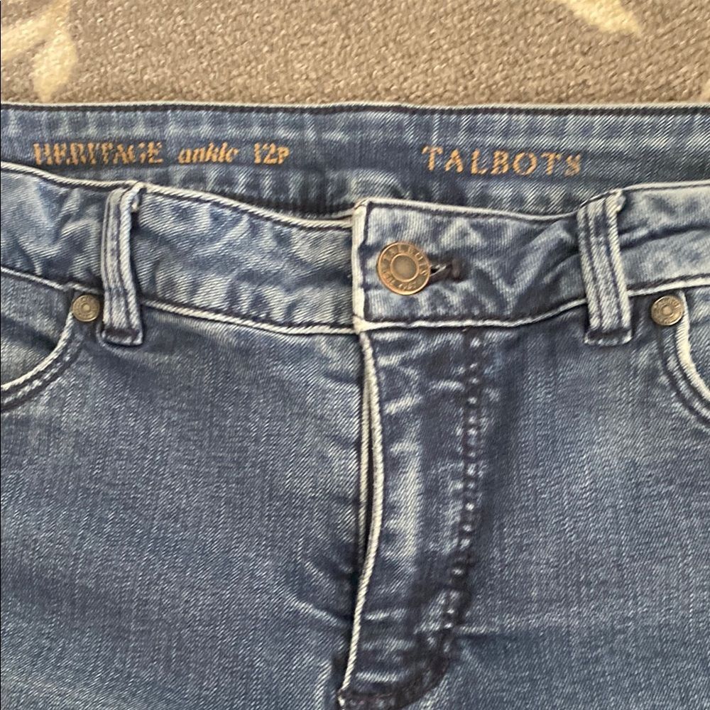 Talbots Blue Denim Jeans